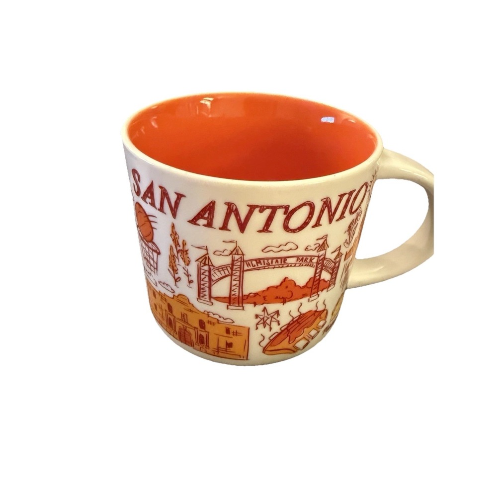 Starbucks Been There Series Across the Globe Collection Coffee Mug San Antonio